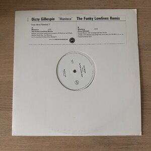 Dizzy Gillespie “Manteca/The Funky Lowlives Remix” LP/12” EXCELLENT condition